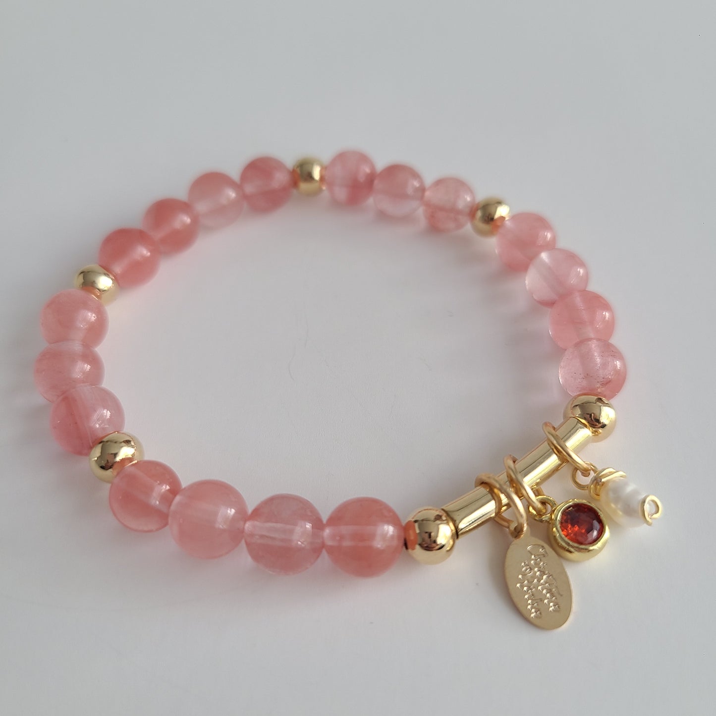 Cherry Quartz - Bracelet