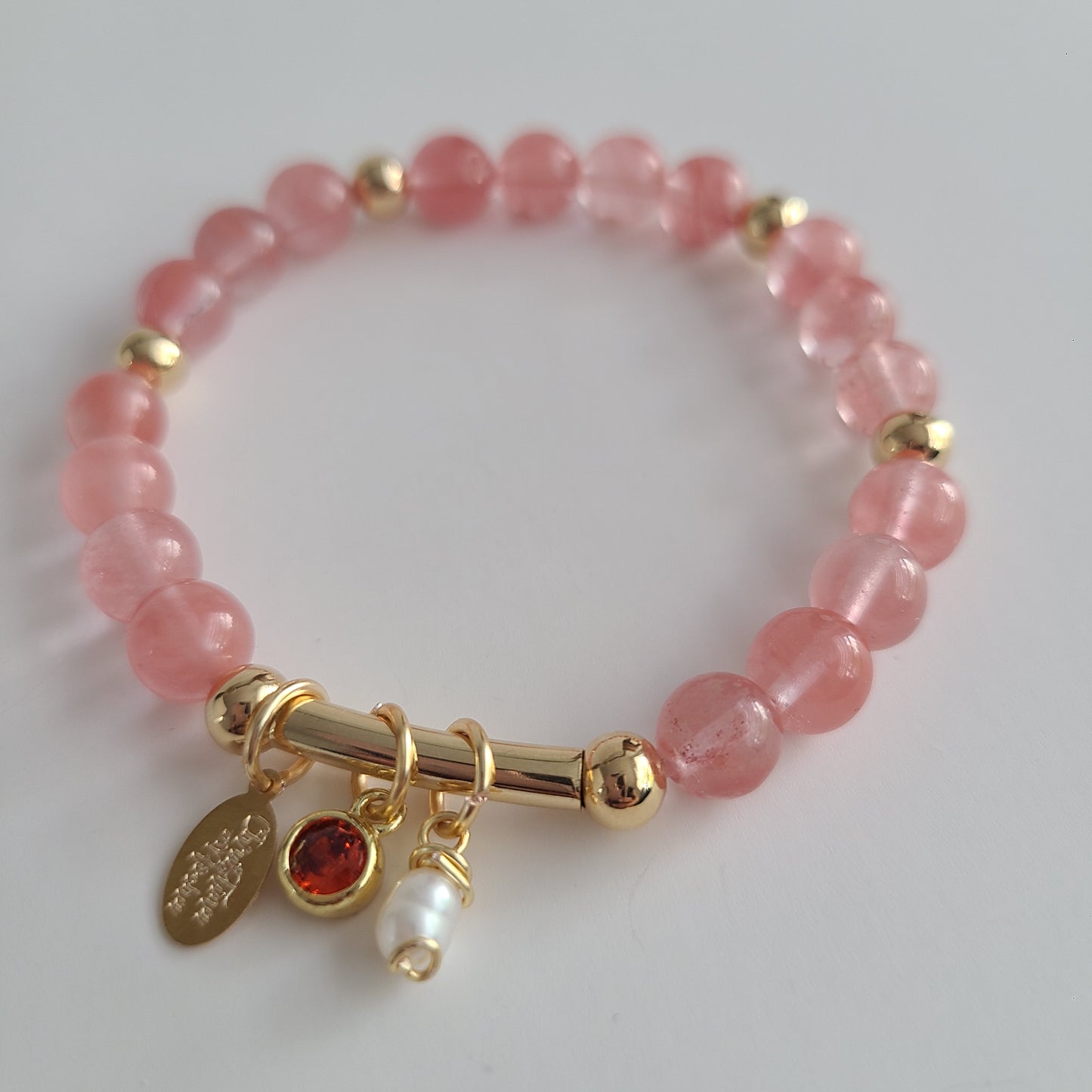 Cherry Quartz - Bracelet