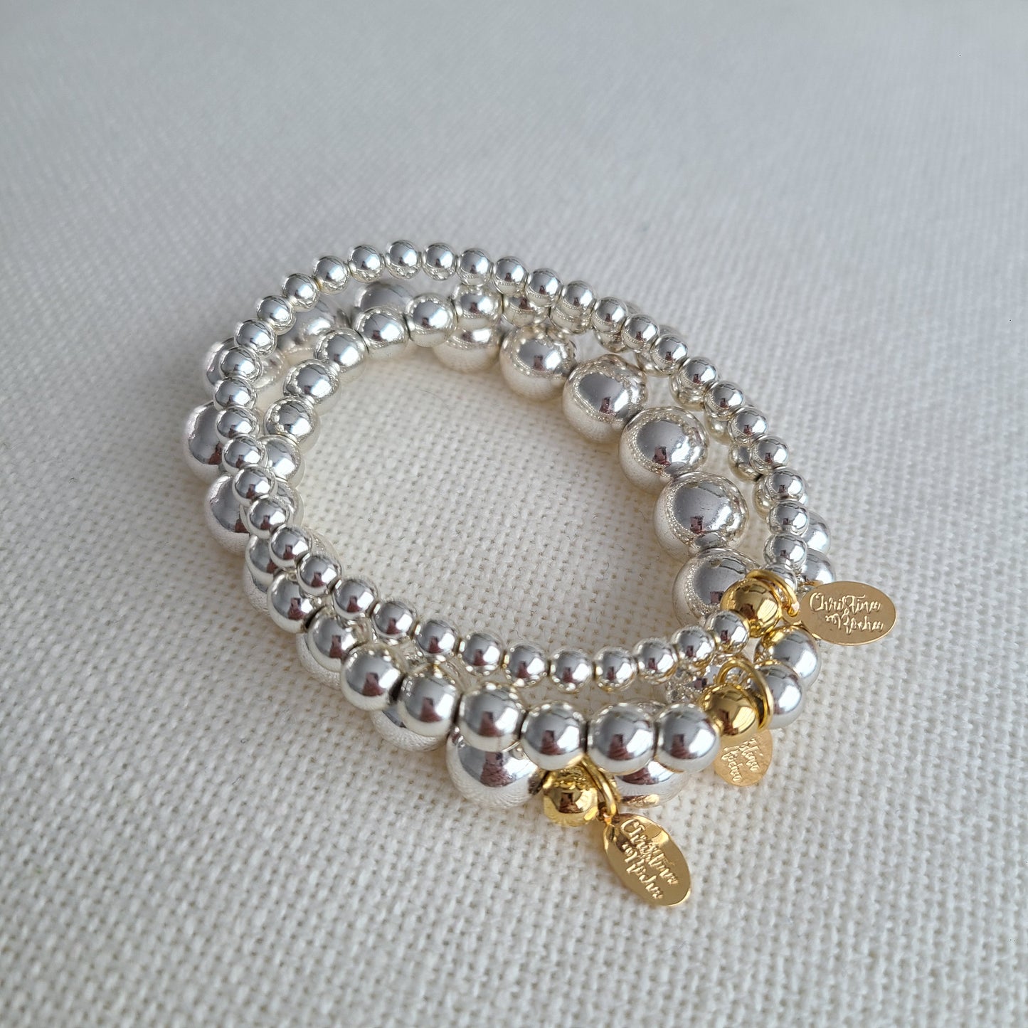 Silver Gemstones -Bracelet