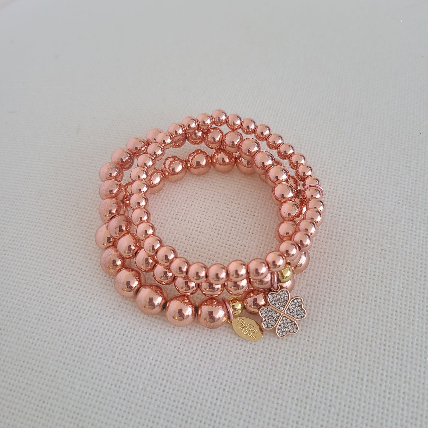 Bracelet en or rose