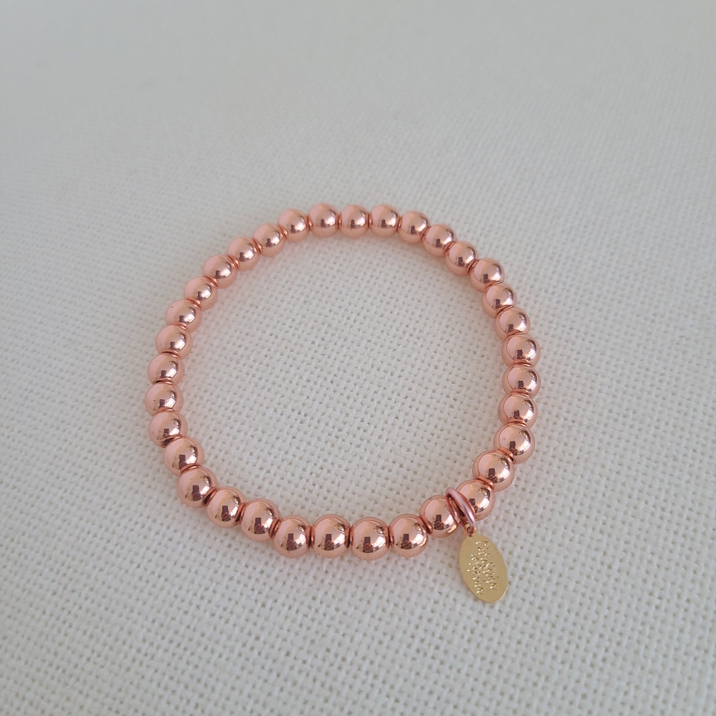 Bracelet en or rose