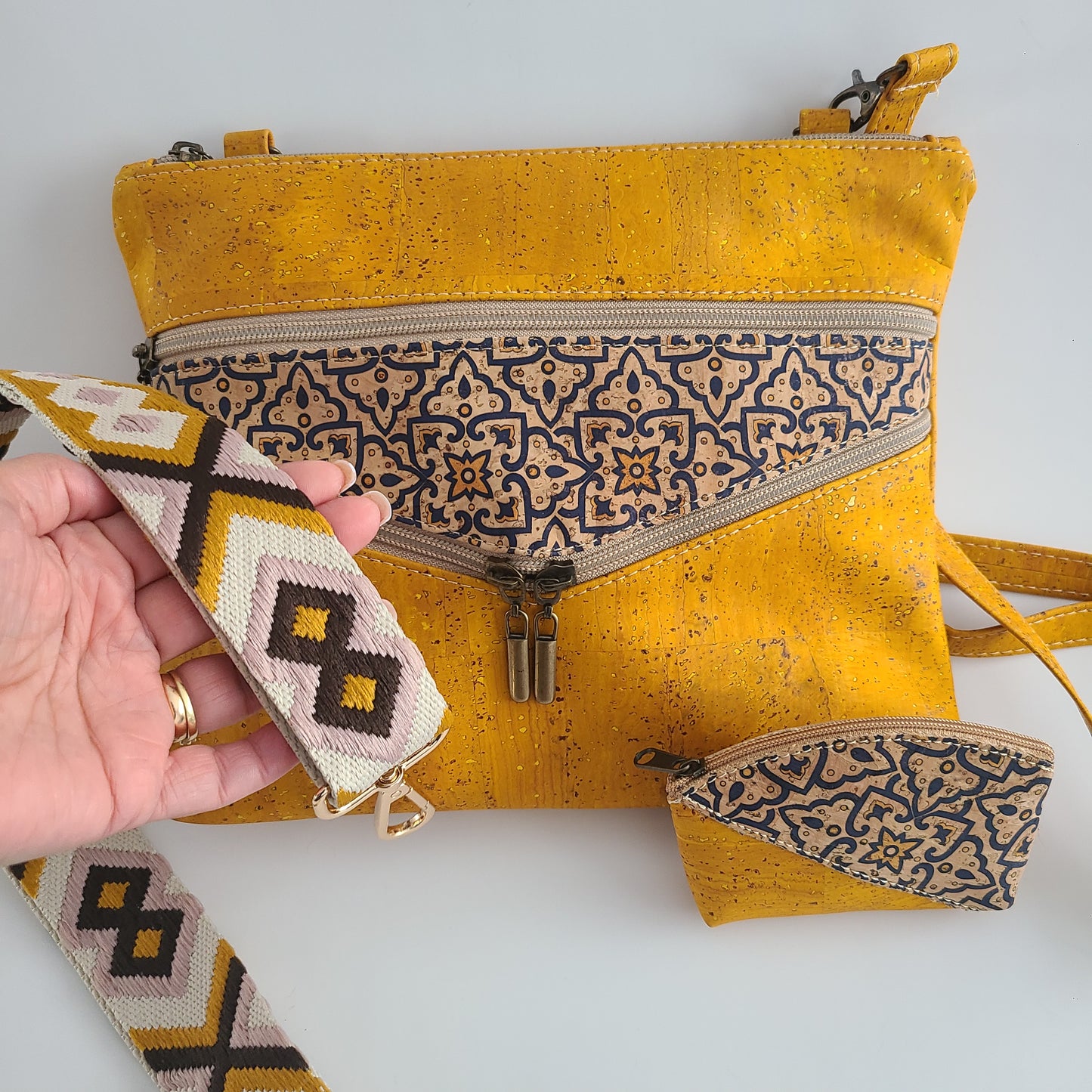 Mustard Yellow Bag Set