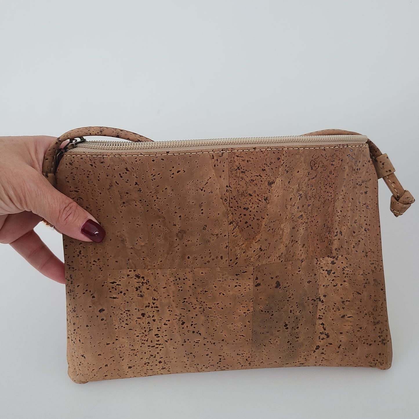 Veronique Cork Handbag - Brown