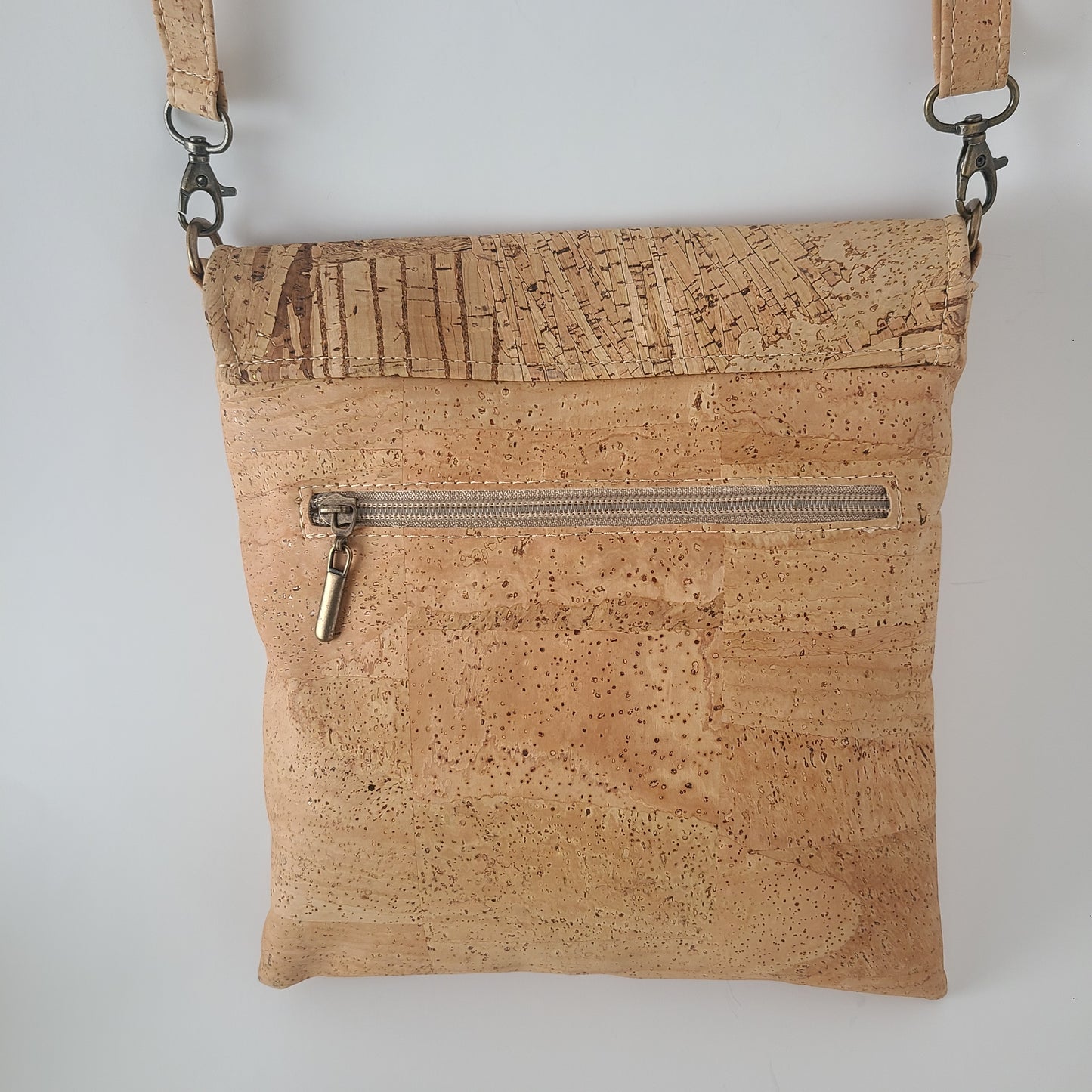 Elena Cork Handbag - Natural