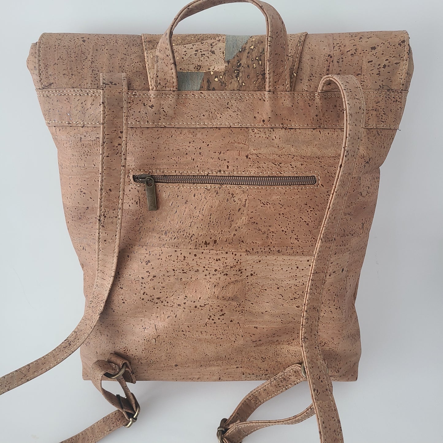 Christina Cork Backpack - Brown