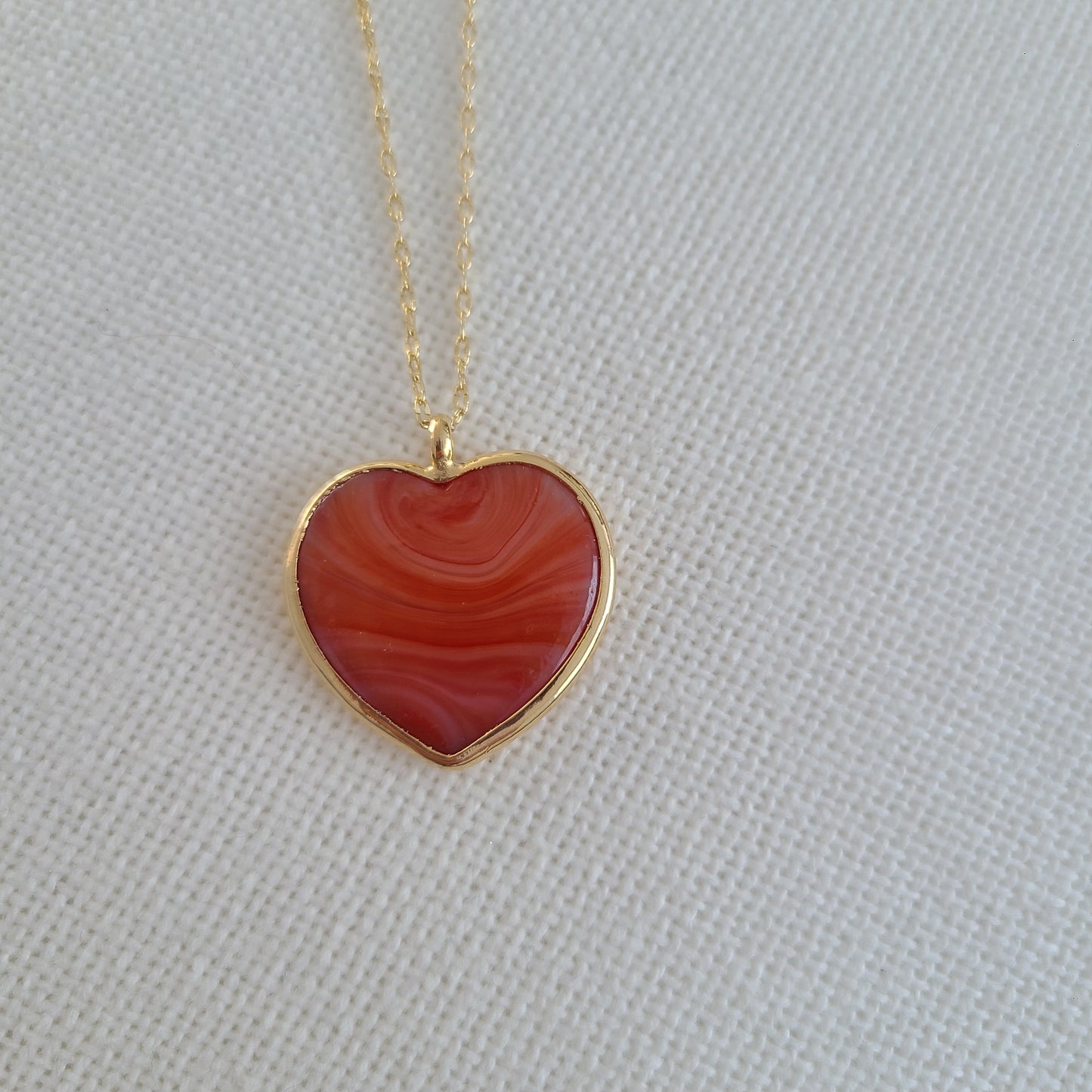 Murano Heart Necklace