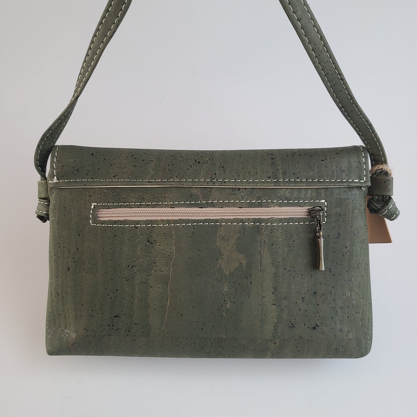 Mila Cork Handbag - Green