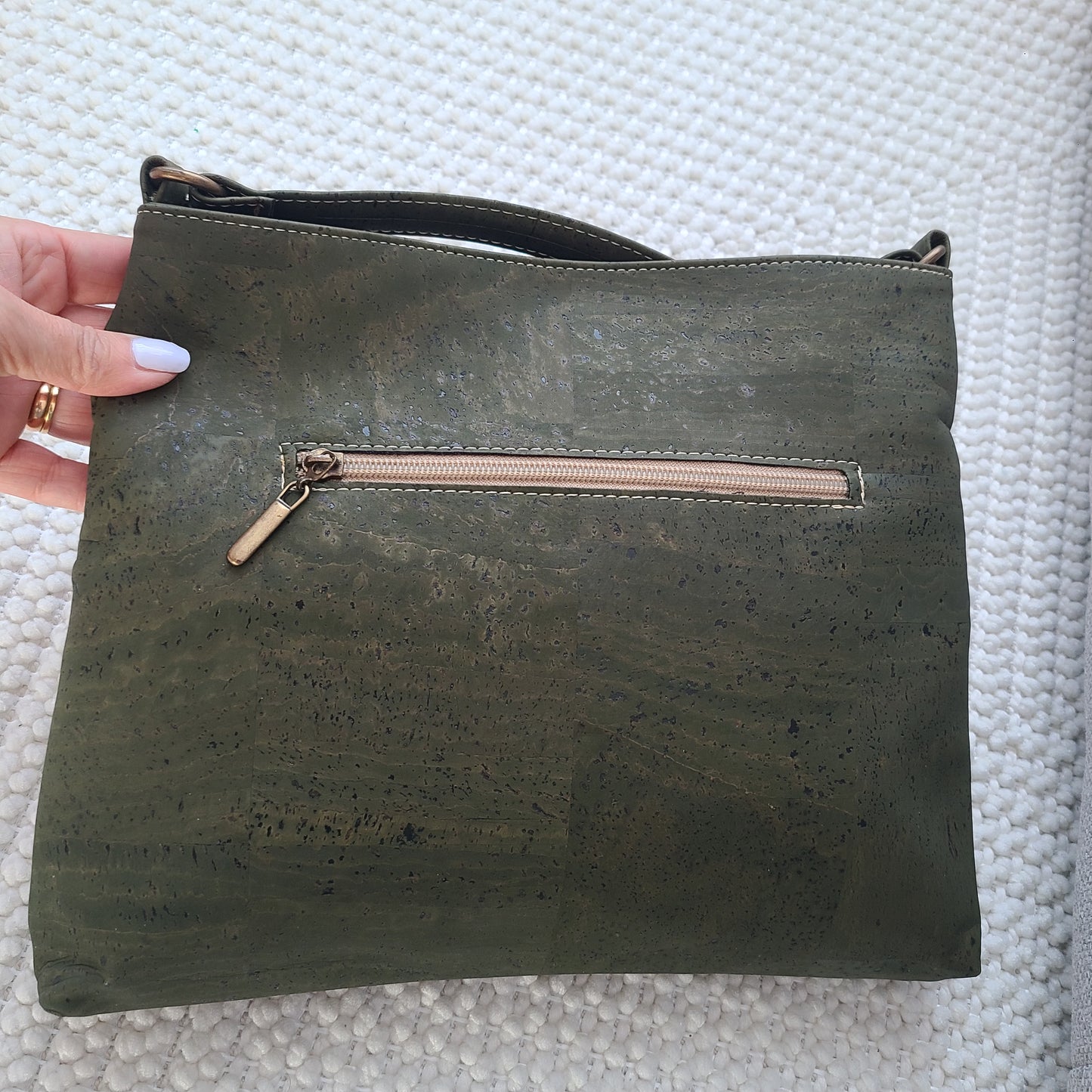 Betty Cork Handbag - Green