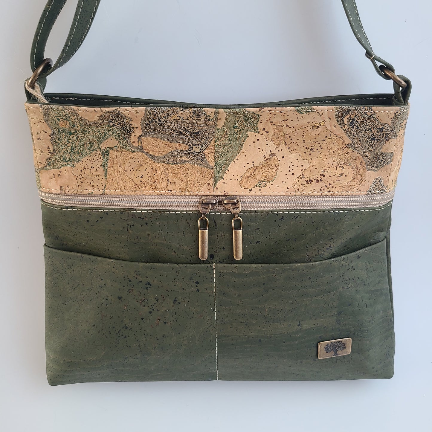 Betty Cork Handbag - Green