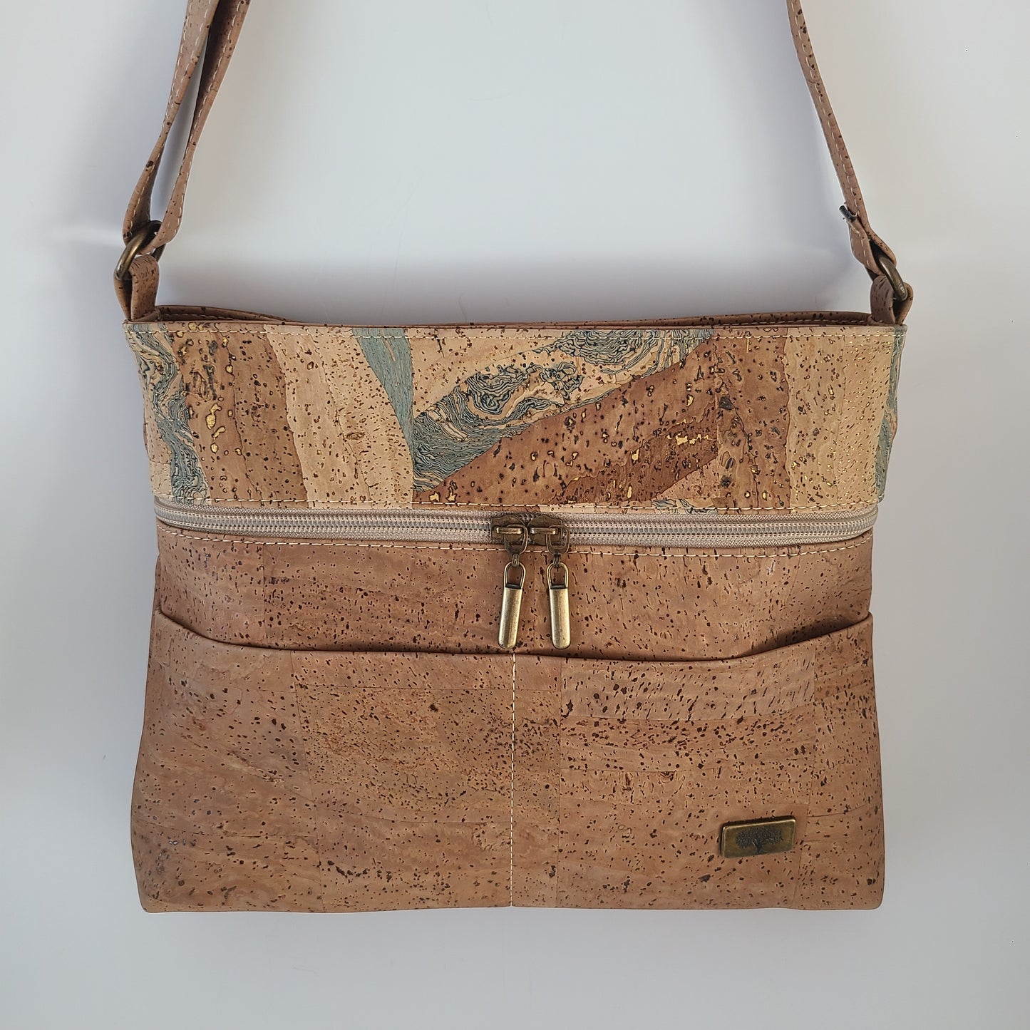 Betty Cork Handbag - Brown