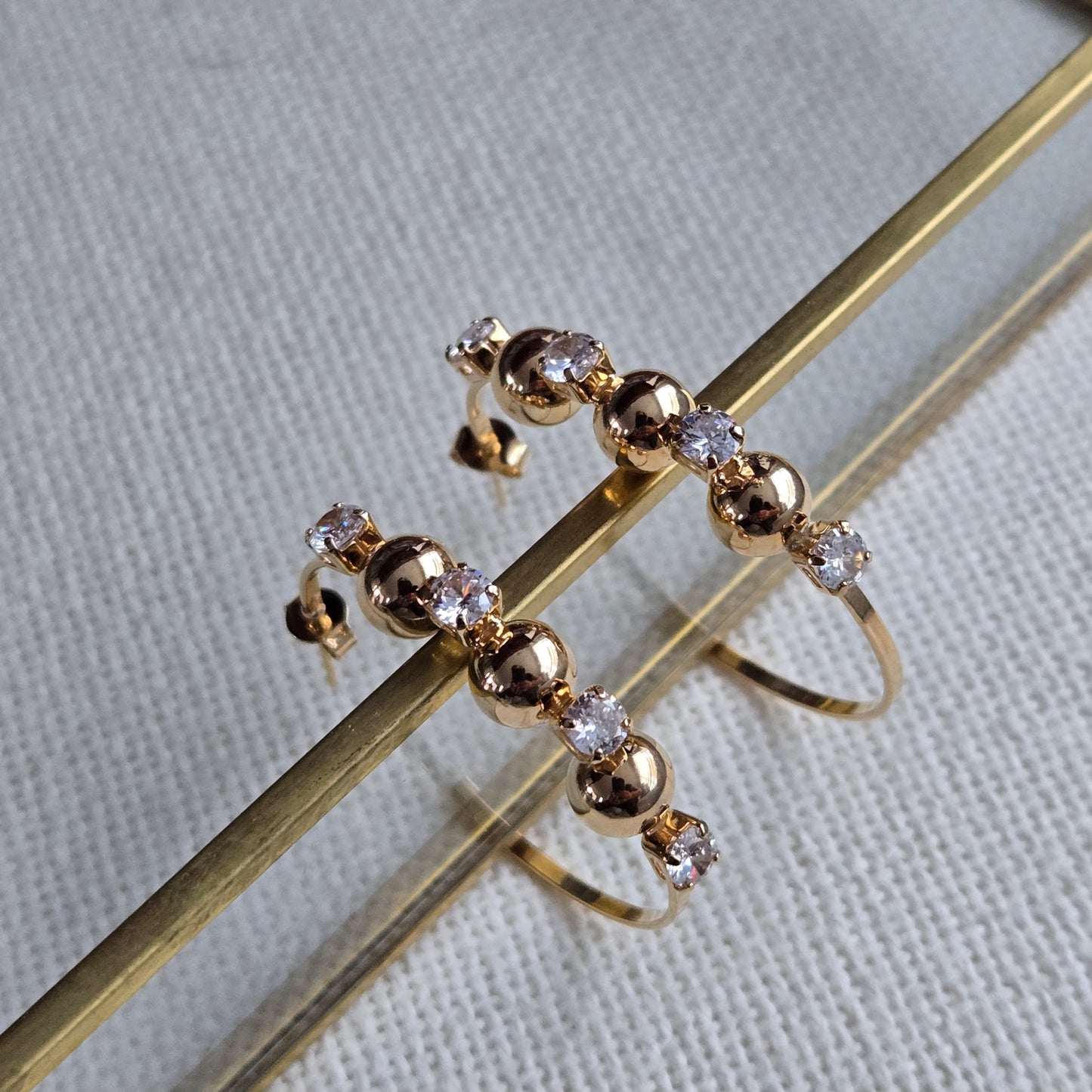 Aurelie Hoop Earrings