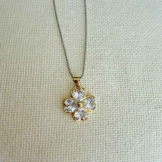 Golden Petal Necklace
