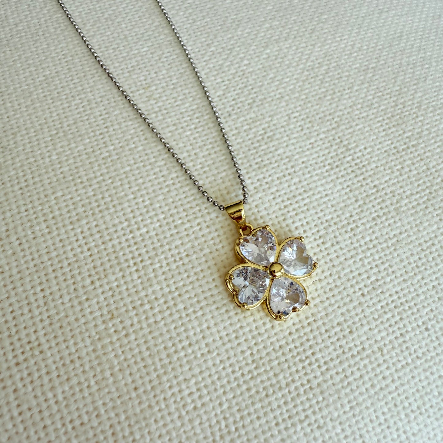 Golden Petal Necklace
