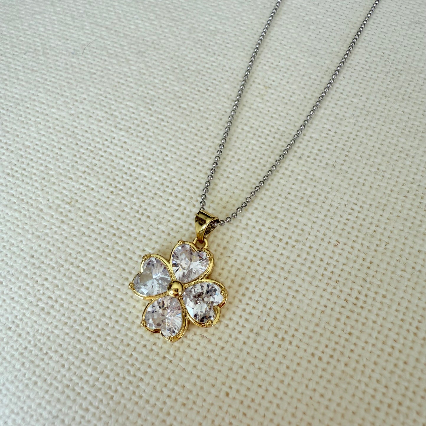Golden Petal Necklace