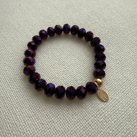 Bracelet Murano Glow – Violet