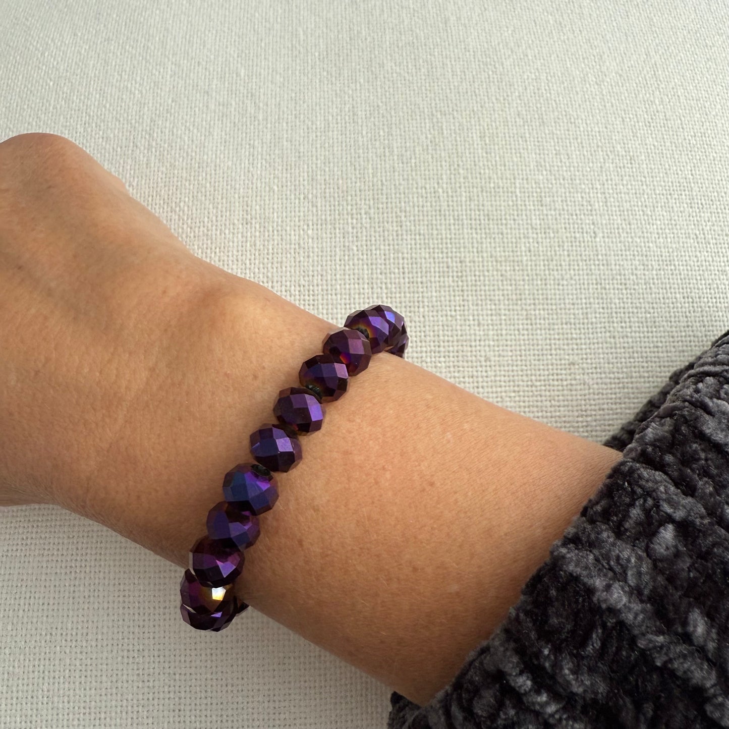 Bracelet Murano Glow – Violet