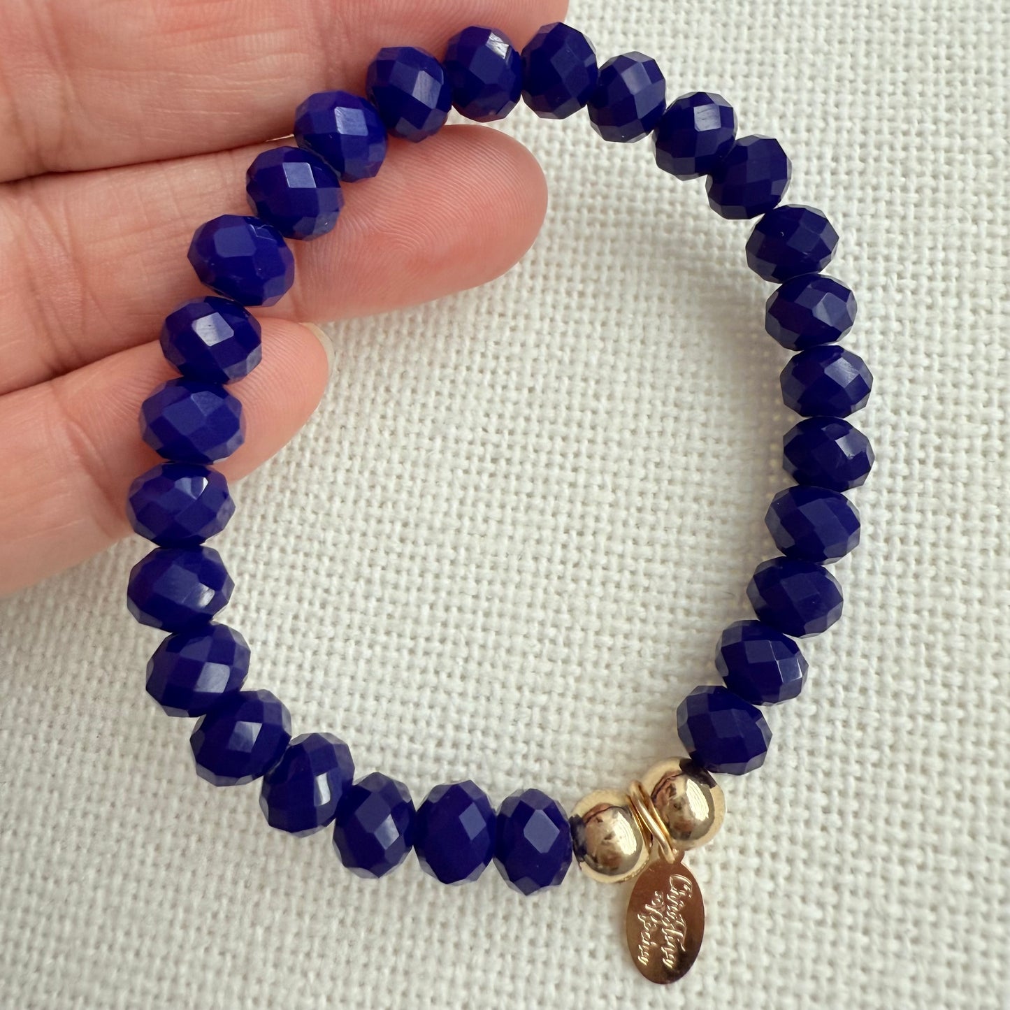 Bracelet Murano Glow - Bleu