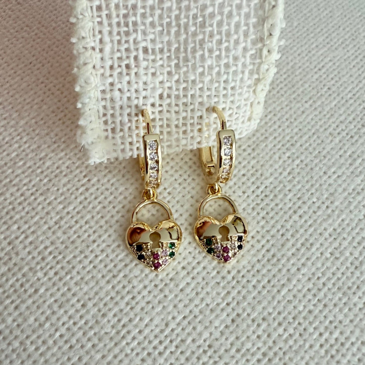 Bella Hearts Earrings