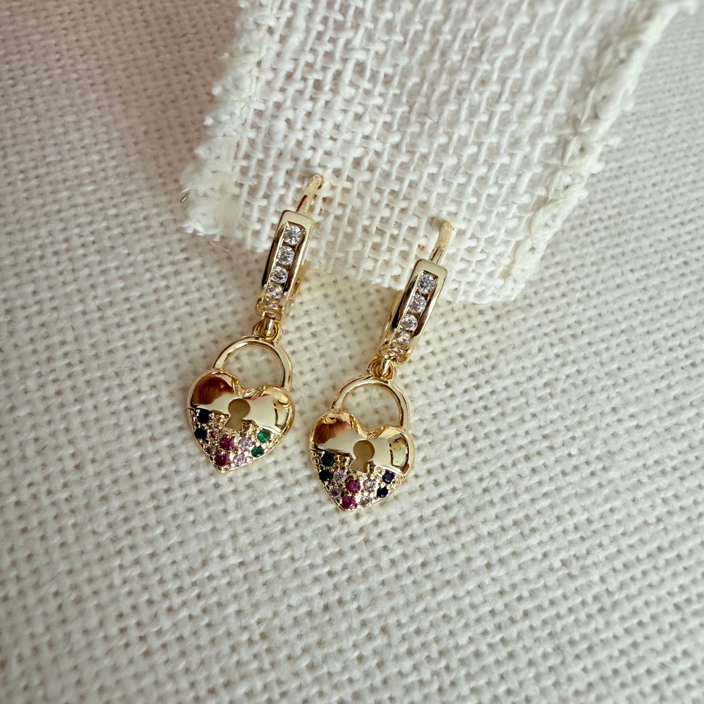 Bella Hearts Earrings