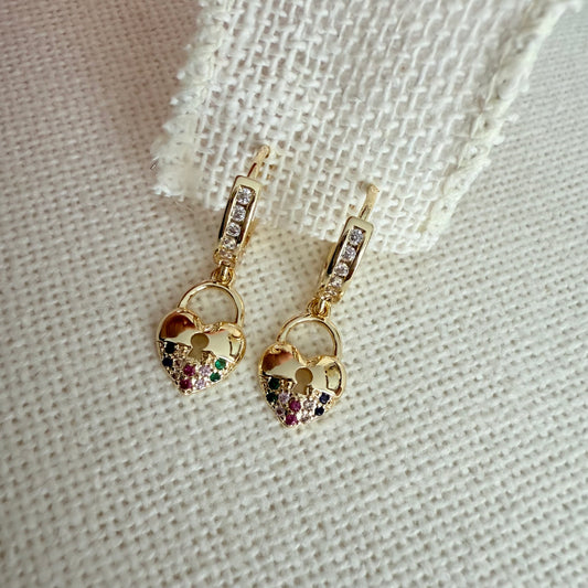 Boucles d'oreilles Bella Hearts