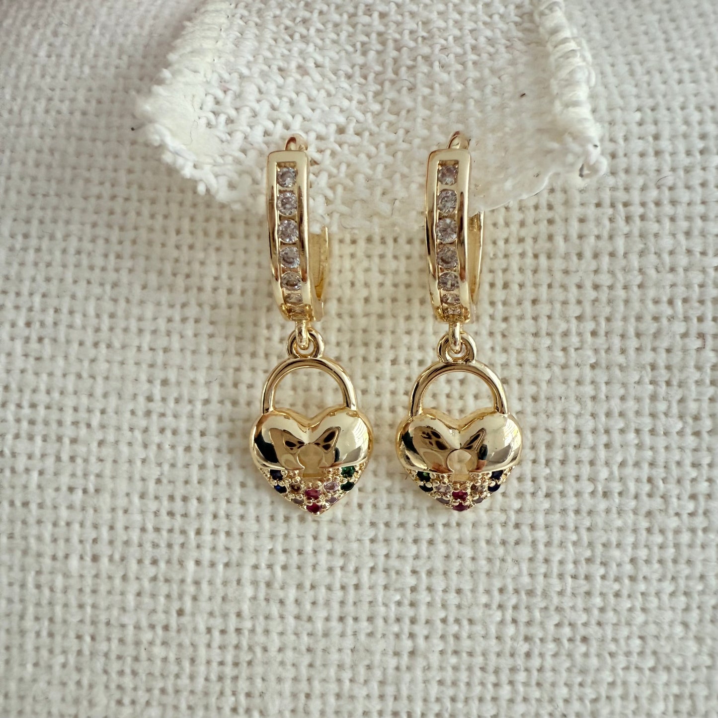 Bella Hearts Earrings