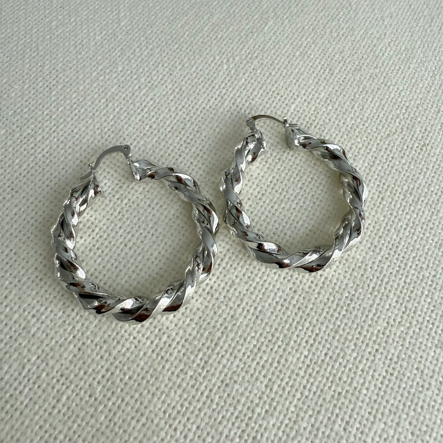 Boucles d'oreilles créoles Lea