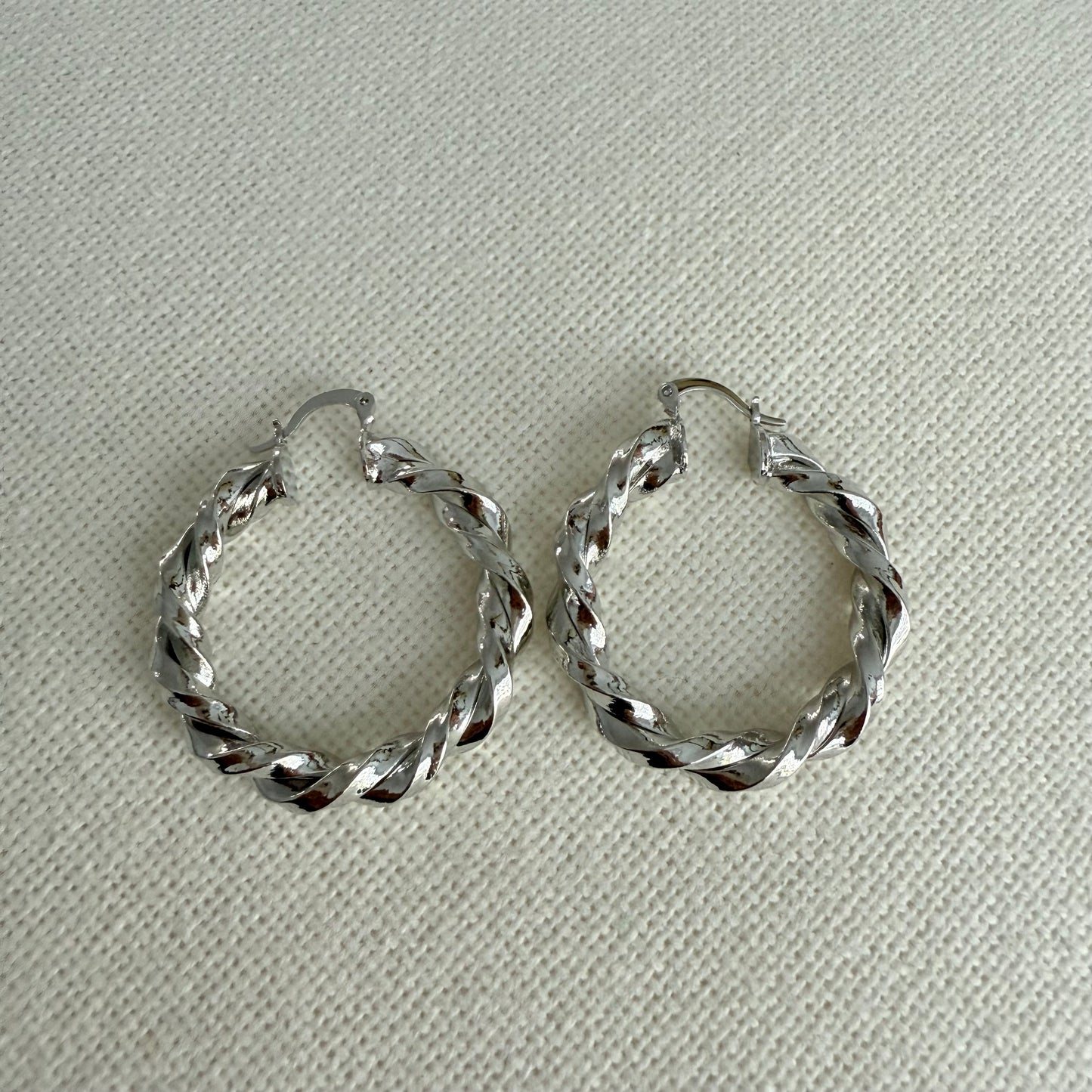 Boucles d'oreilles créoles Lea