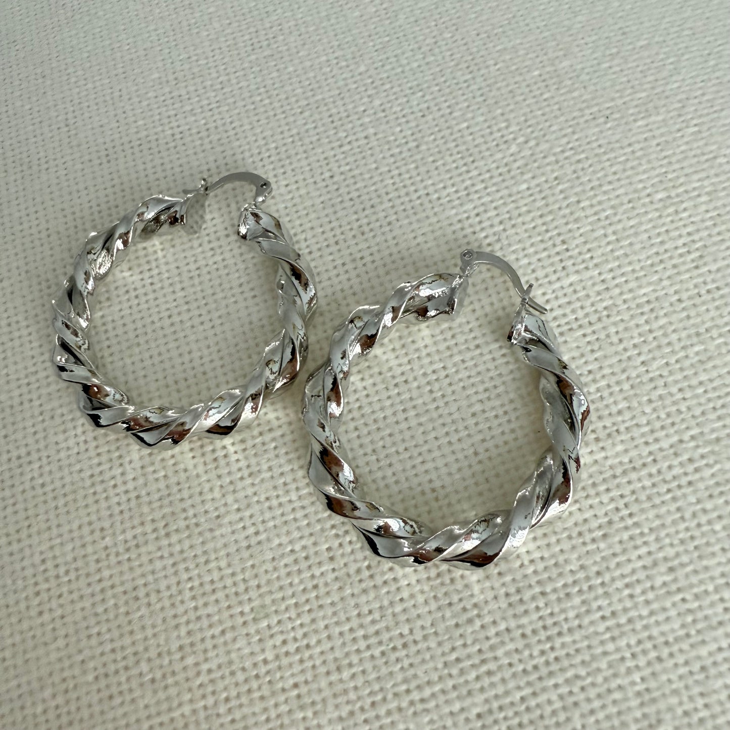 Boucles d'oreilles créoles Lea