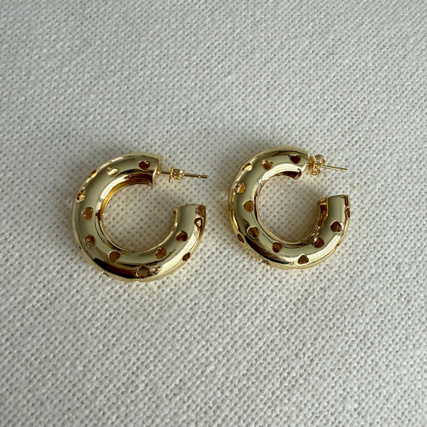 Boucles d'oreilles créoles Émilie