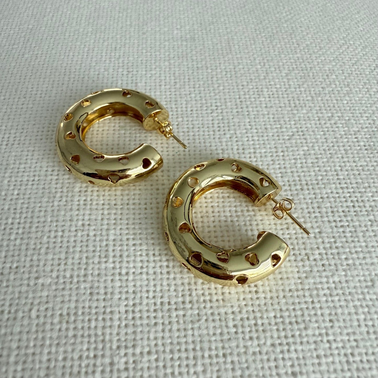 Boucles d'oreilles créoles Émilie