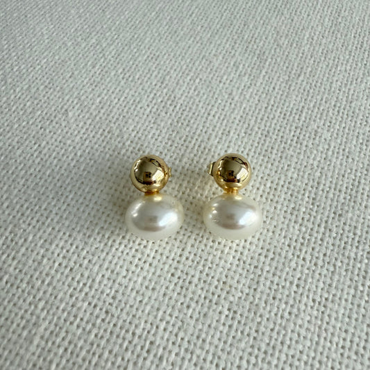 Boucles d'oreilles Blanca Pearl