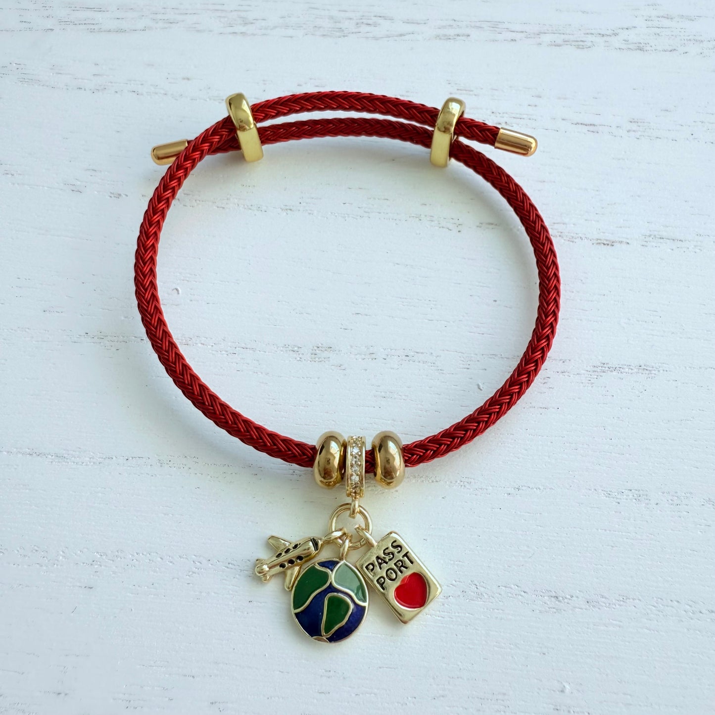 Bracelet à breloques Voyage