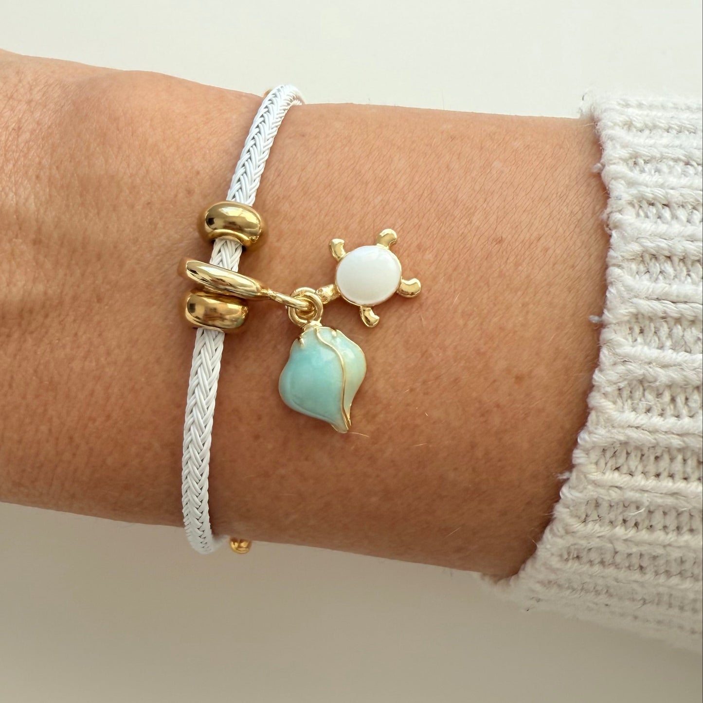 Bracelet à breloques océan