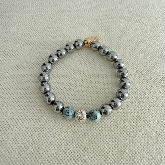 Bracelet Lune Argentée