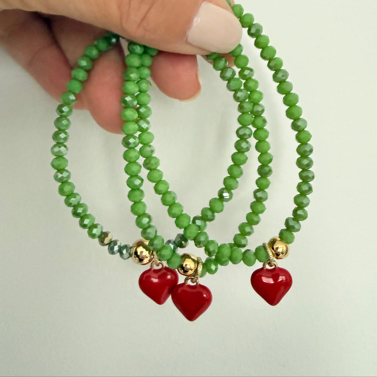 Bracelet Amour Vert