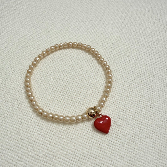 Love in White Bracelet