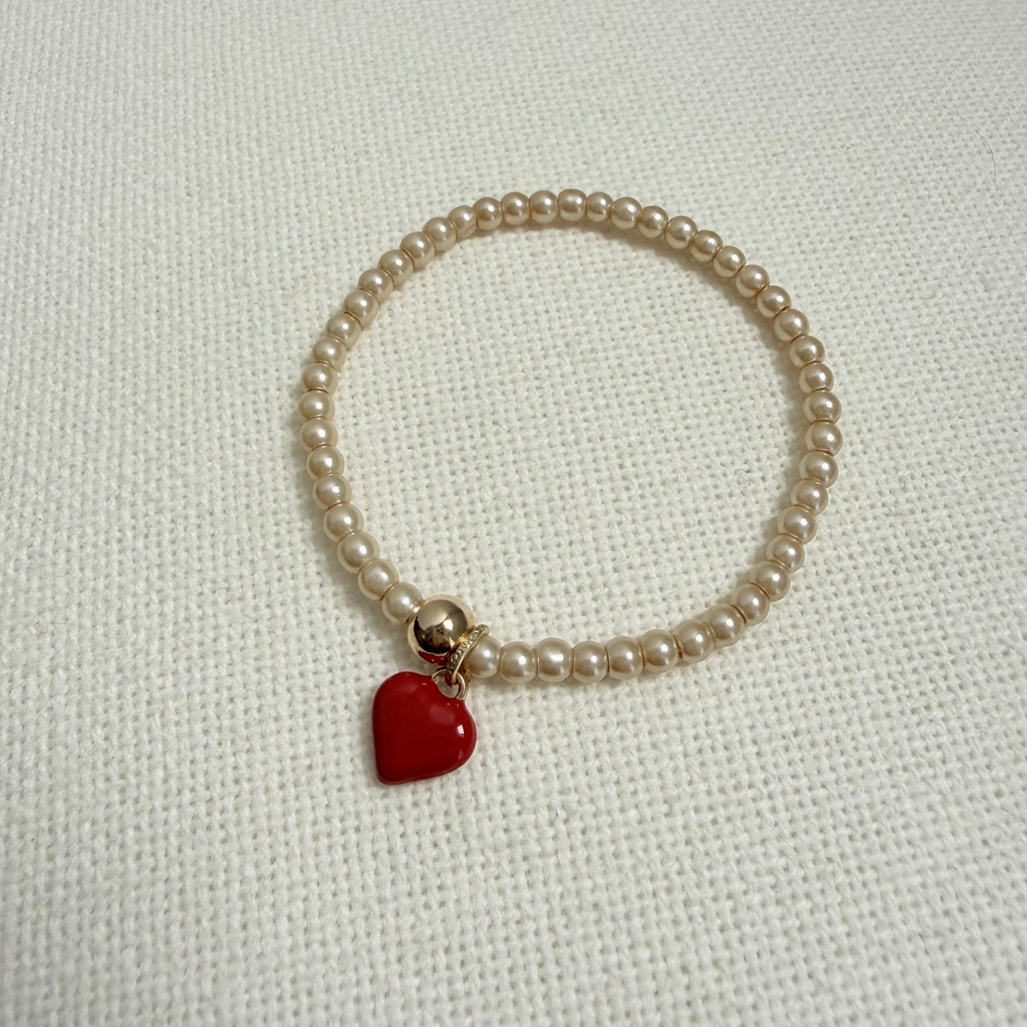 Love in White Bracelet
