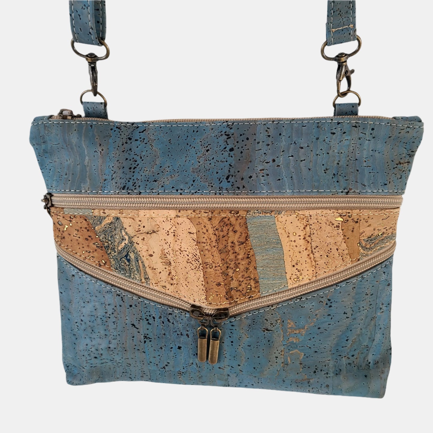 Ellie Cork Handbag - Blue