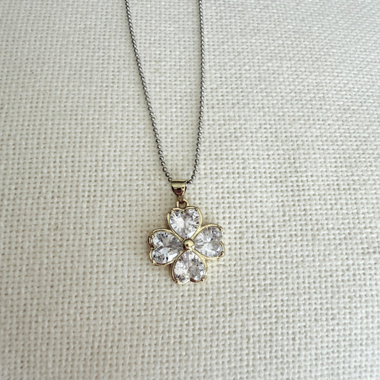 Golden Petal Necklace