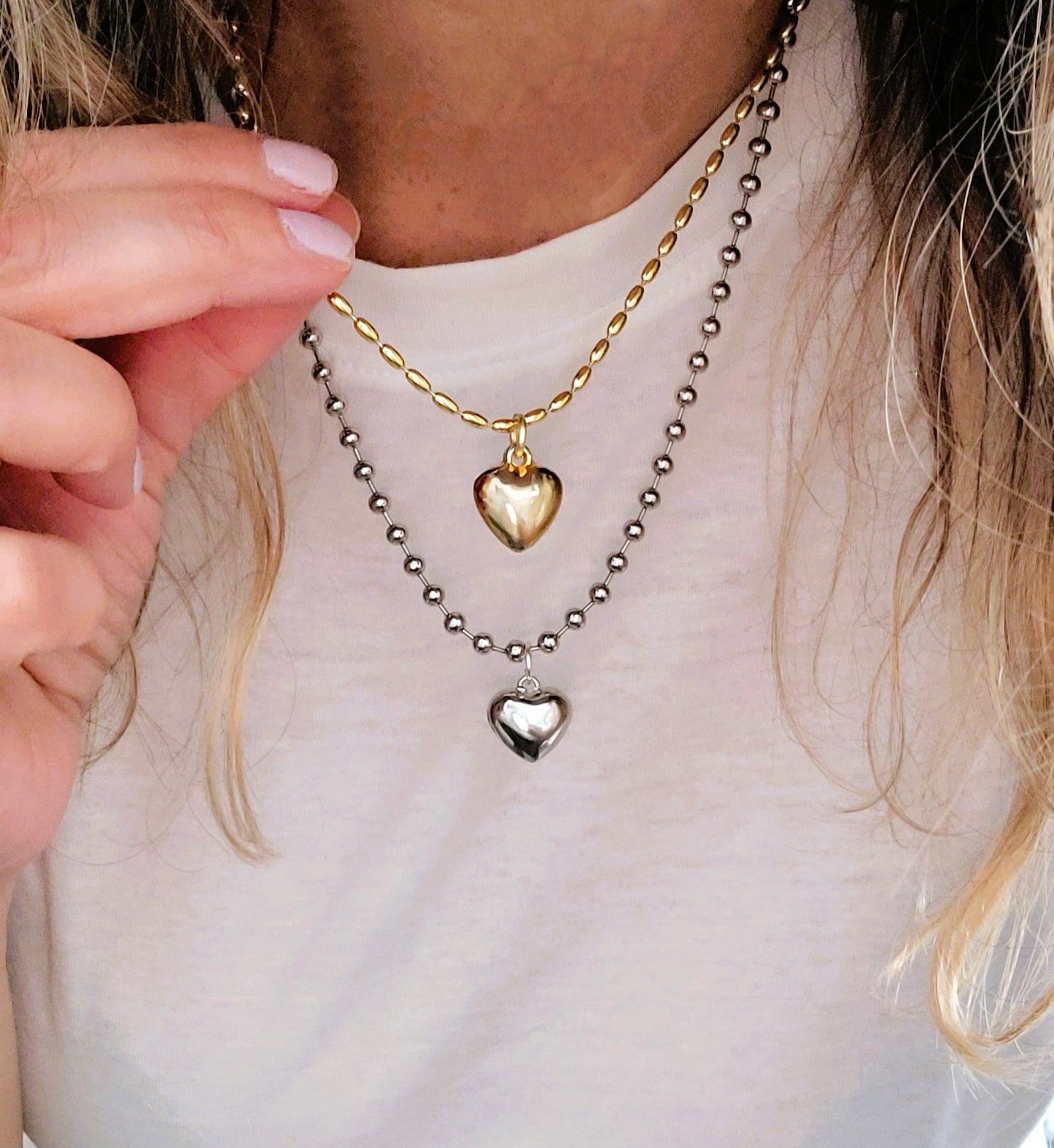 Gold Heart - Necklace